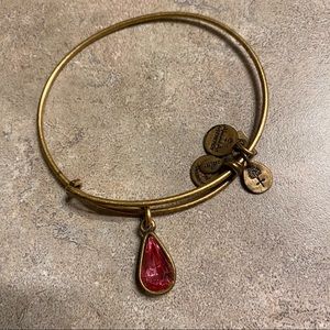 Alex and Ani Pink Stone Bracelet